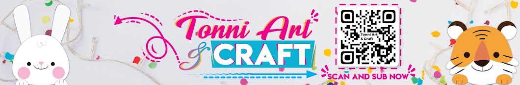 Tonni art and craft رمز قناة اليوتيوب