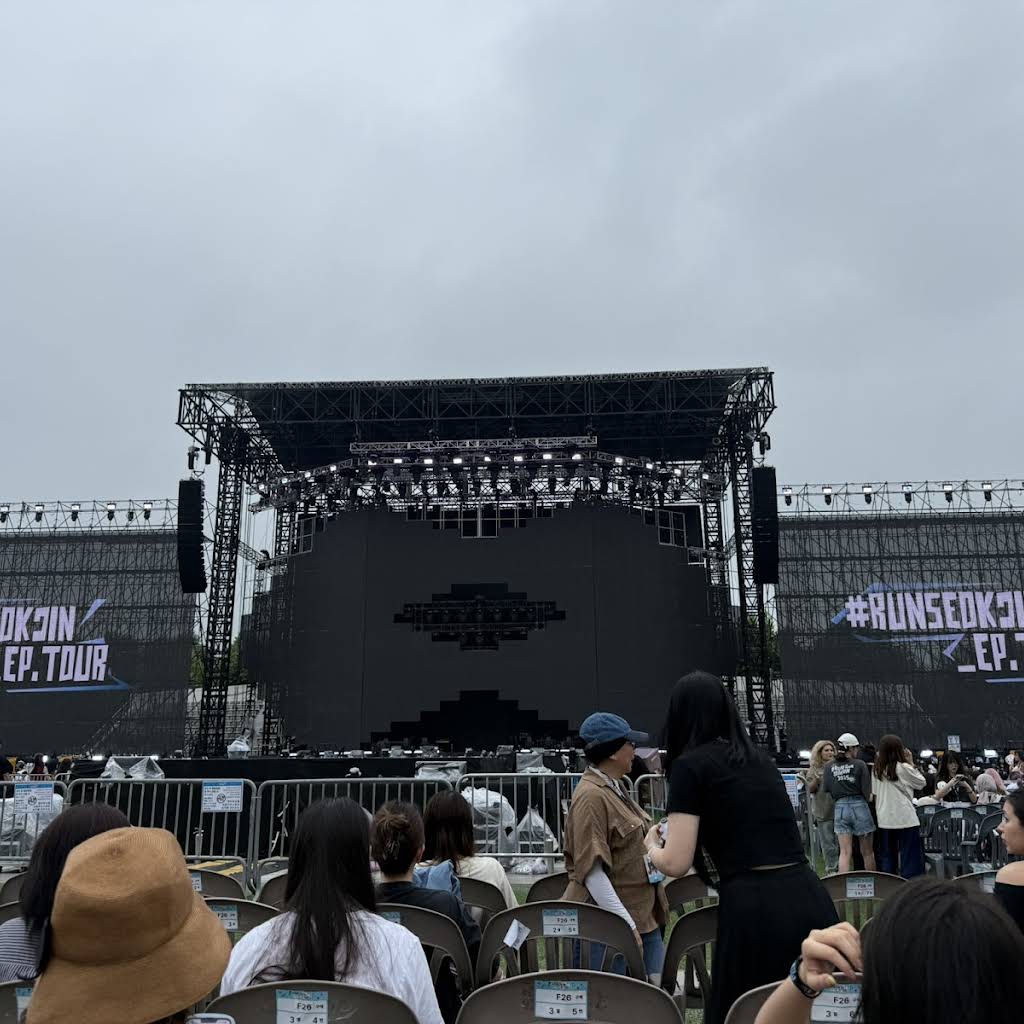BTS armyブース ジョングク ジン お知らせ] JIN 『#RUNSEOKJIN_EP.TOUR in GOYANG_LIVE PLAY