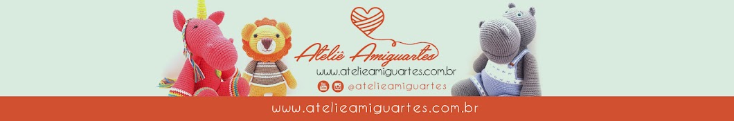 AteliÃª Amiguartes YouTube channel avatar
