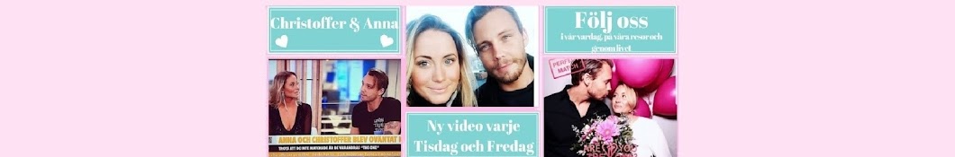 Christoffer&Anna यूट्यूब चैनल अवतार
