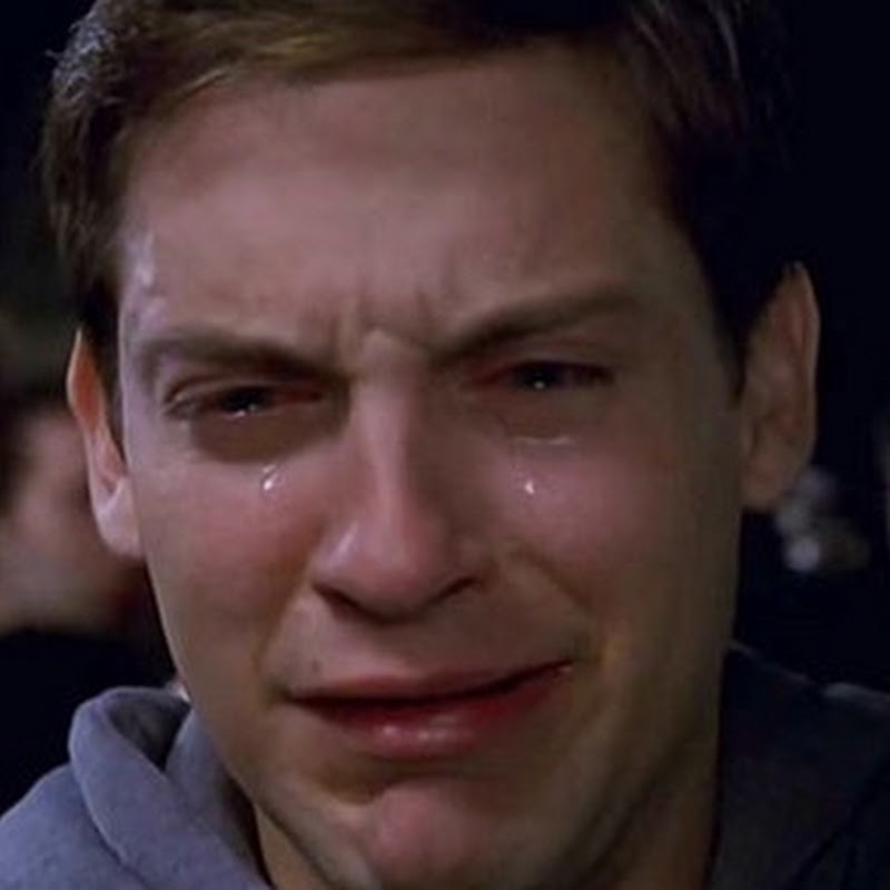 Peter Parker Cries