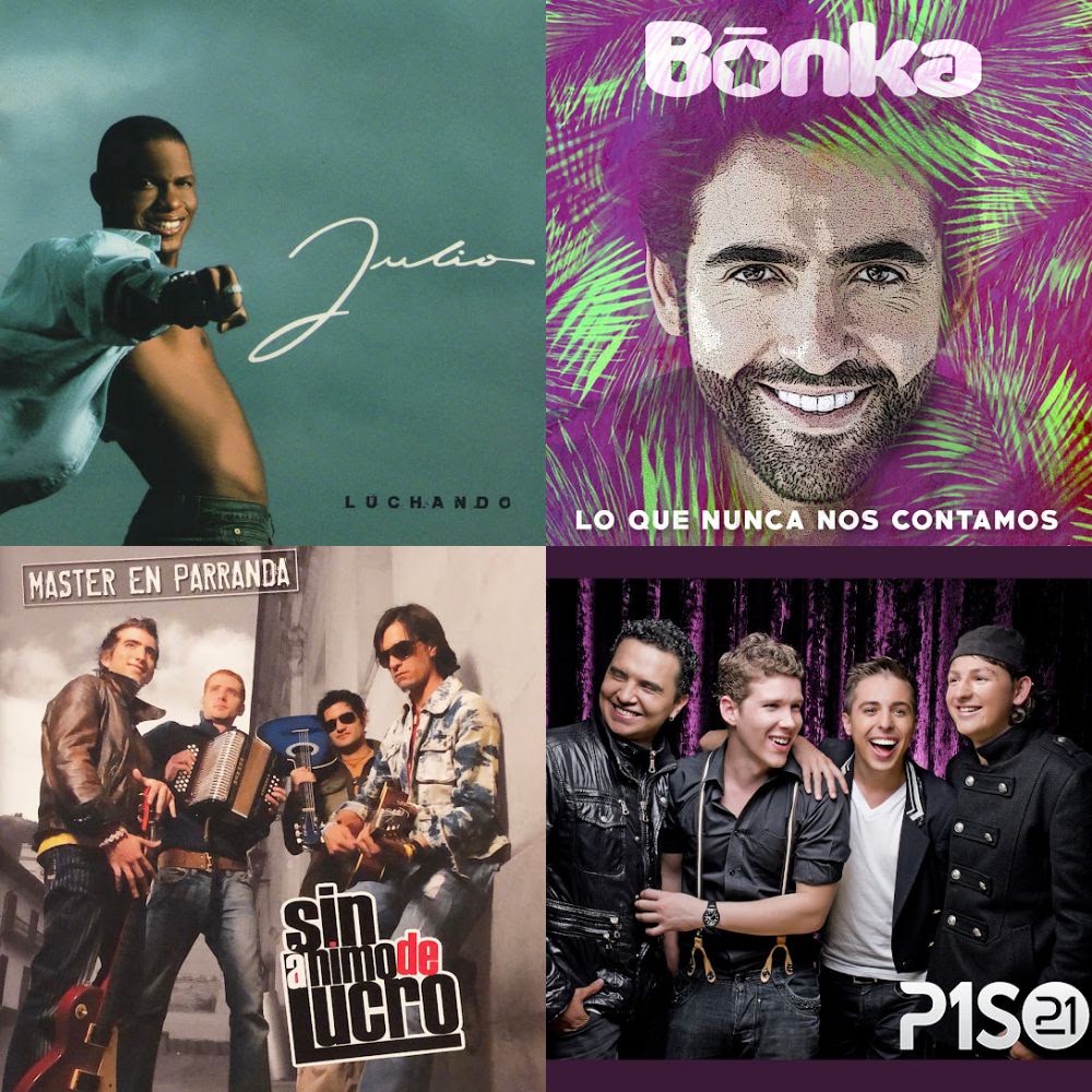 Tropipop Colombiano • Los ÉXITOS del Pop de Colombia 2000s y 2010s