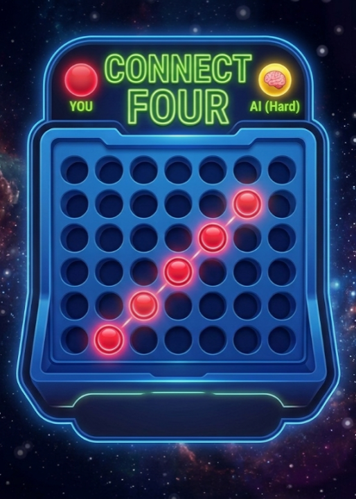 Connect Four Galactic Edition — cover art