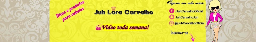 Juh Carvalho Oficial YouTube channel avatar