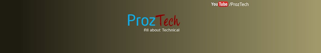 ProzTech ইউটিউব চ্যানেল অ্যাভাটার