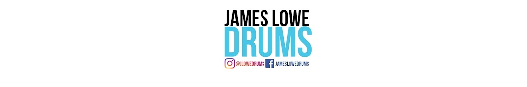 JamesLoweDrums Avatar canale YouTube 