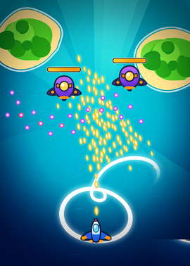 Nova Wing is a fast-paced vertical arcade shooter! — cover art