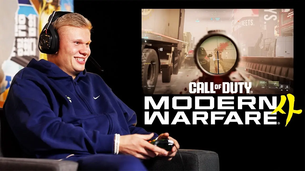 Haaland e Aitch portano il derby di Manchester su Call of Duty: Modern Warfare 4