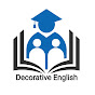 Decorative English logo