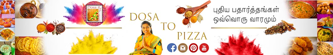 Dosa to Pizza YouTube channel avatar