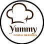 Yummy food recipes  logo