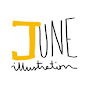 June Illustration logo