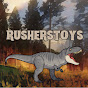 RUSHERS TOYS logo