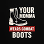 Your Momma Wears Combat Boots logo
