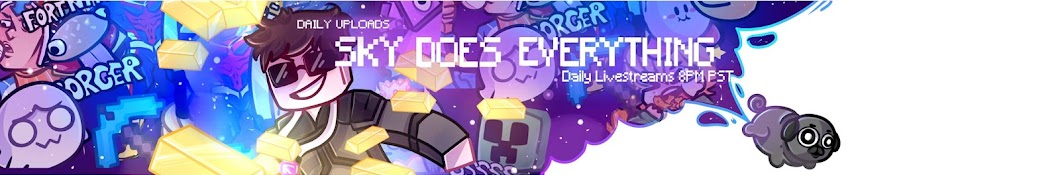 Sky Does Everything Banner