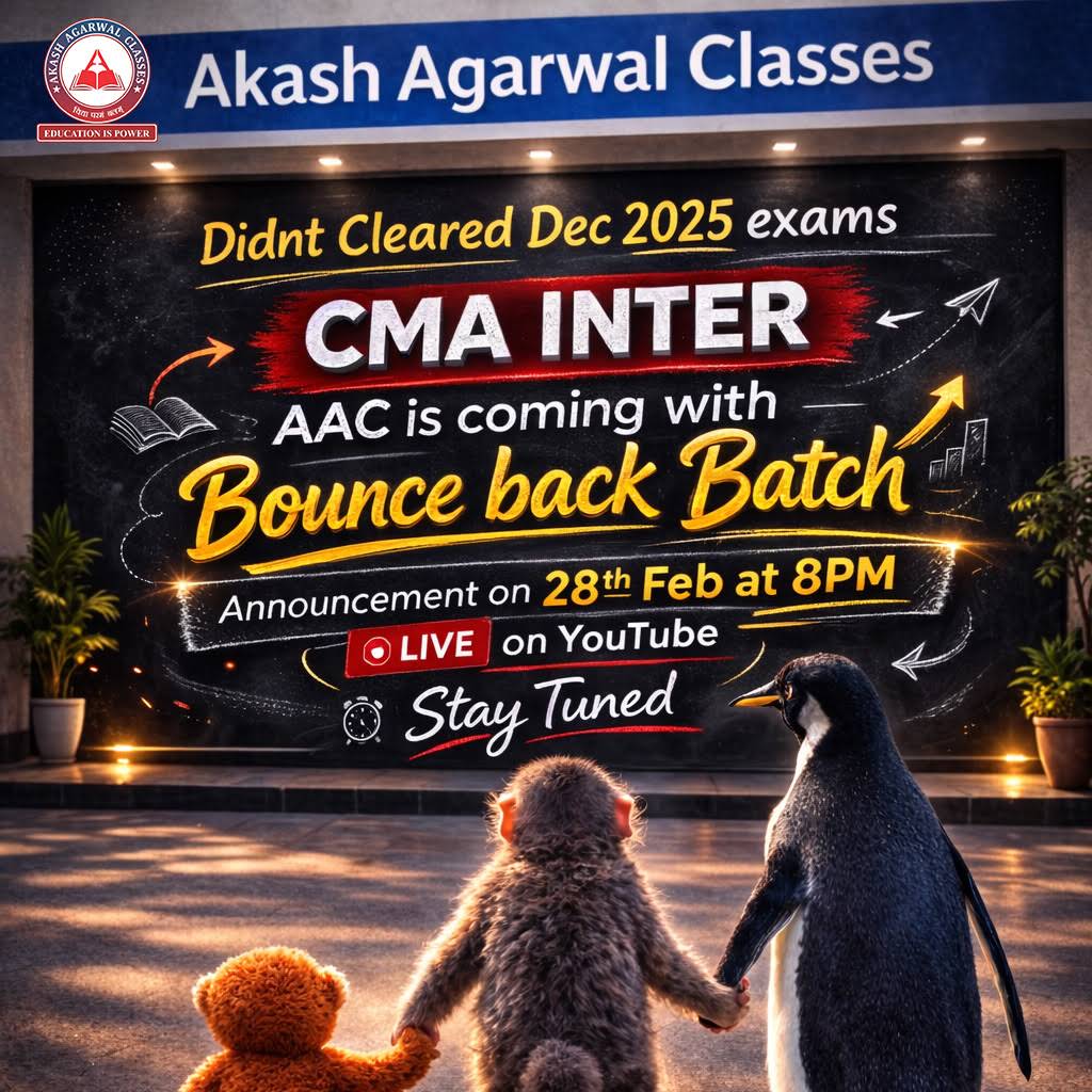 Post from CMA Foundation Akash Agarwal Classes
