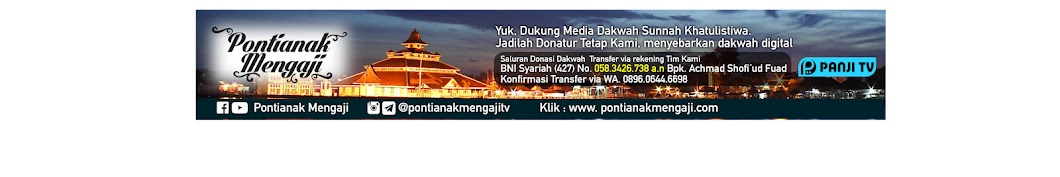 Pontianak Mengaji Avatar del canal de YouTube