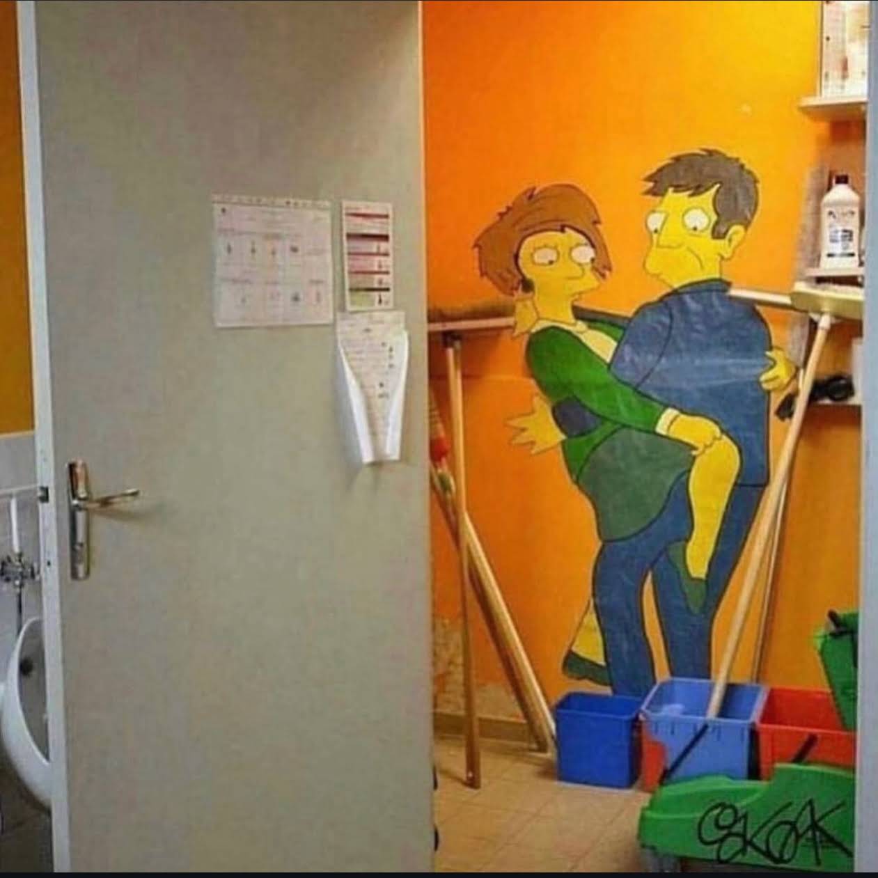 Post from The Simpsons Man