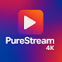 Purestream 4K 🅥 logo