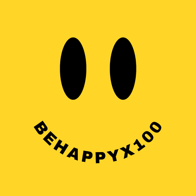 BE HAPPY X 100