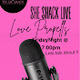 The She  Shack Live Experience logo