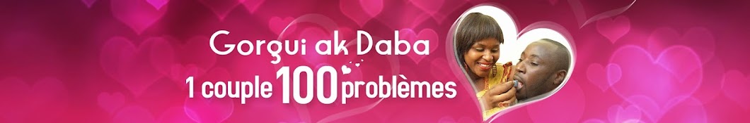 Gorgui ak Daba, 1 couple 100 problÃ¨mes ইউটিউব চ্যানেল অ্যাভাটার