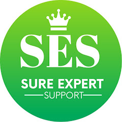 Логотип каналу Sure Expert Support