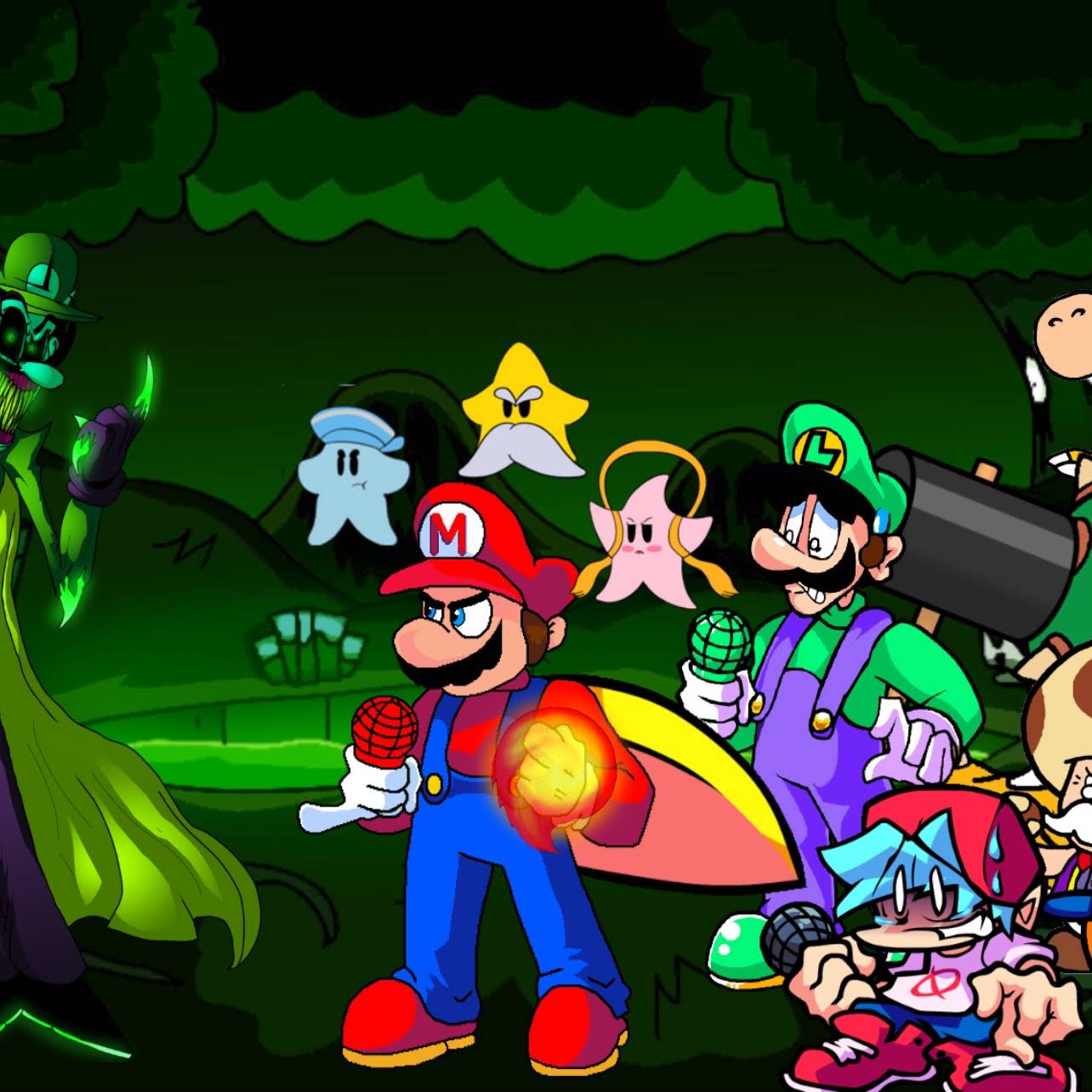 Post from Fun MarioGamer Superstars FNF MMV2