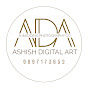 ASHISH DIGITAL ART logo