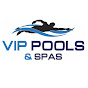 VIP Pools and Spas logo