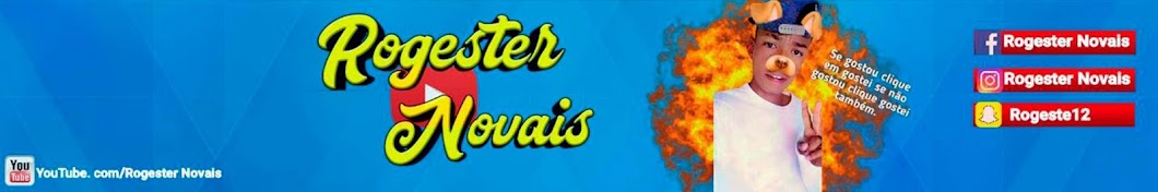 Rogester Novais Avatar canale YouTube 