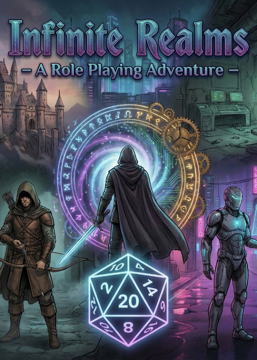 Infinite Realms - A Role Playing Adventure — cover art