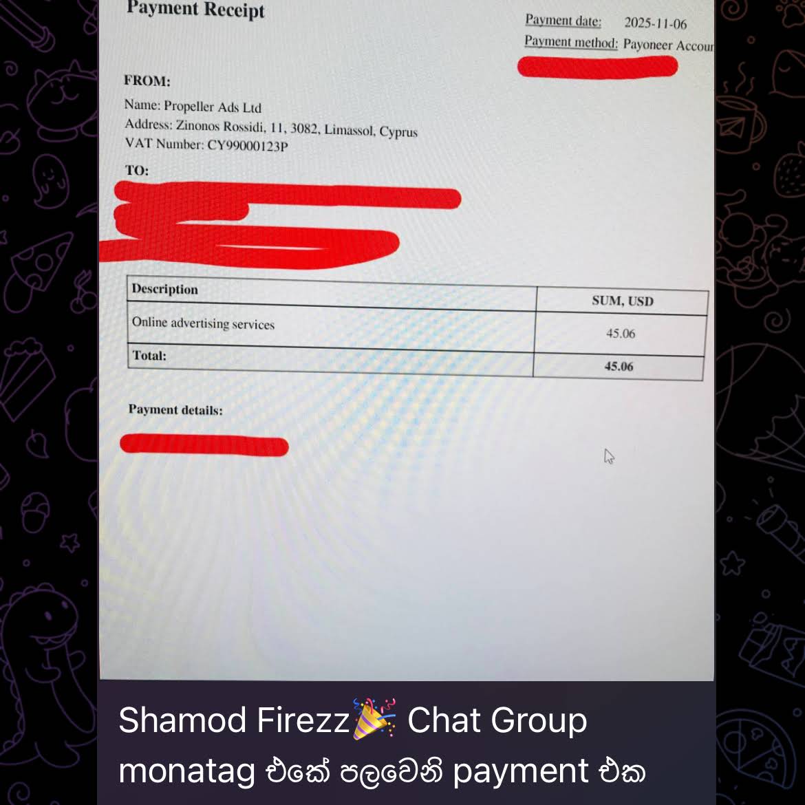 Post from Shamod Firezz