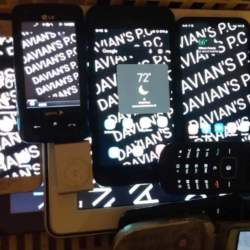 Davian's Phone Collection