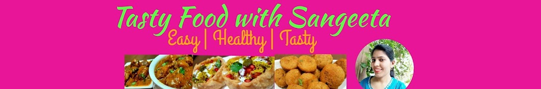 Tasty Food with sangeeta YouTube channel avatar