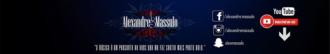Alexandre Massulo ইউটিউব চ্যানেল অ্যাভাটার