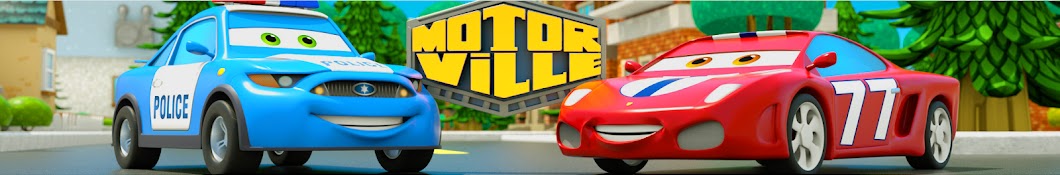 Motorville - 3D Cars Cartoon YouTube channel avatar