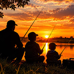 Pai e Filhos na Pesca