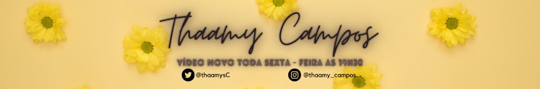 Thaamy Campos Avatar canale YouTube 