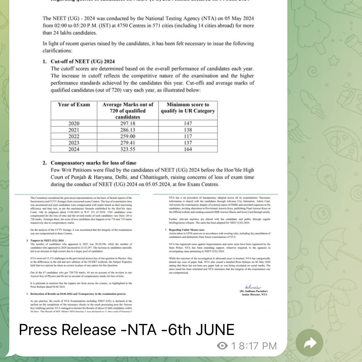 Post from Dr Aryan Raj Singh [AIIMS D]