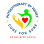 Physiotherapy by heart Cure for sure by Dr. Ritu logo