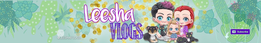 Leesha Vlogs YouTube channel avatar