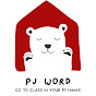 PJ Word- Phonics for Kids- 安坐家中學拼音 logo