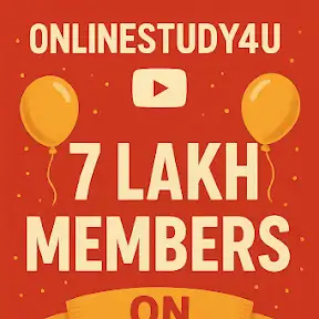 OnlineStudy4u YouTube channel