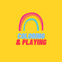 Coloring and Playing logo