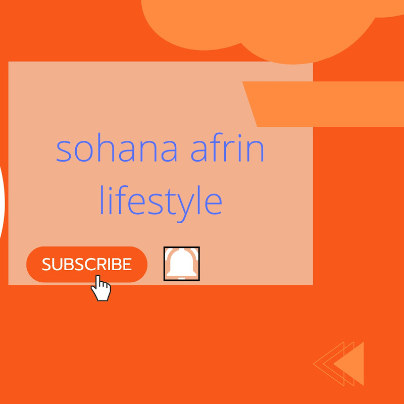 Sohana Afrin (lifestyle)