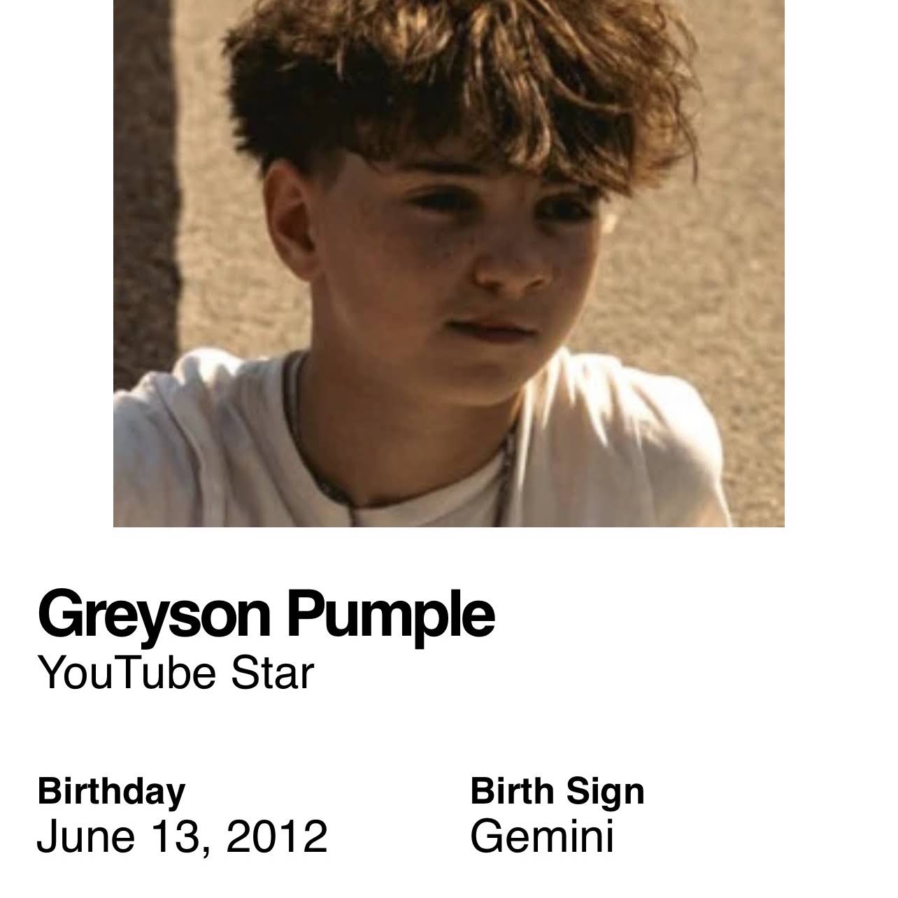 Post from Greyson Pumple