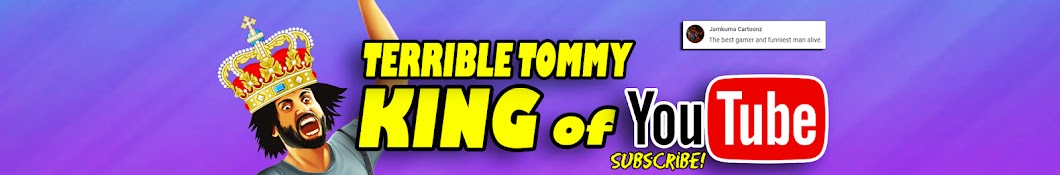 Terrible Tommy यूट्यूब चैनल अवतार