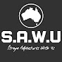 S.A.W.U. Straya Adventures With Us.  logo