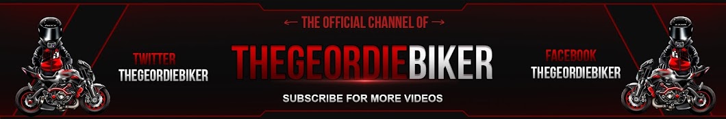 TheGeordieBiker YouTube channel avatar